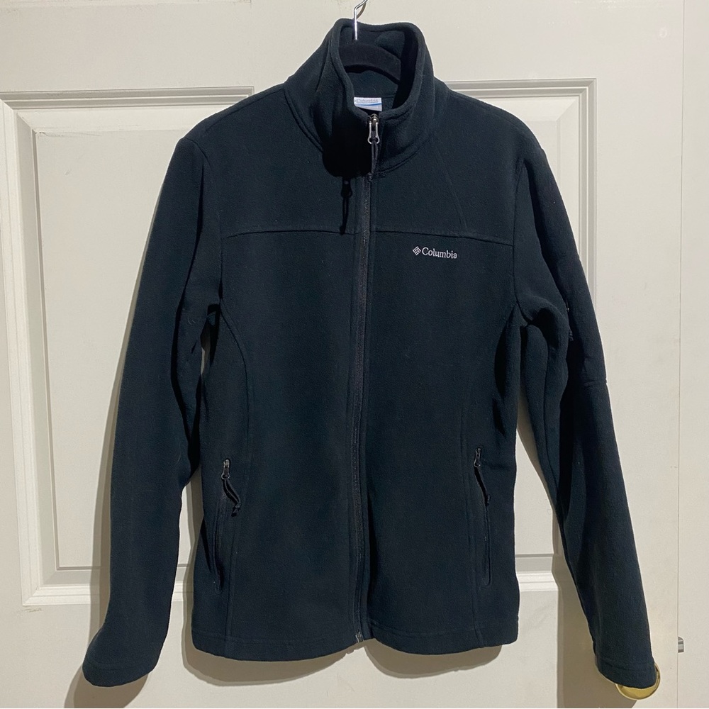 Columbia Women’s Black Fleece Zip Up Size S